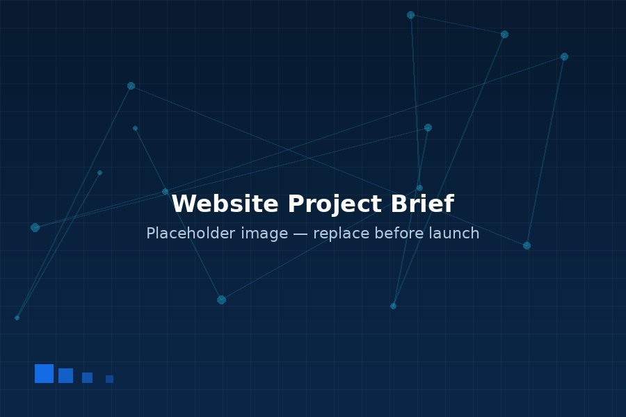 Article placeholder image for What to Include in a Website Project Brief