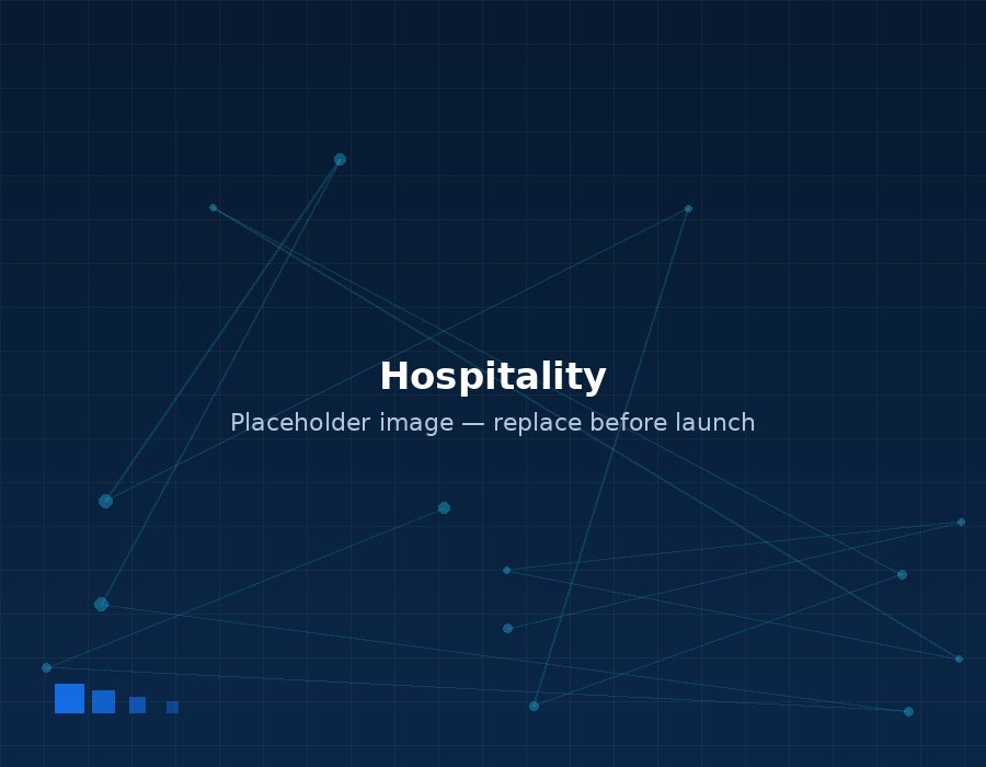 Placeholder image representing the Hospitality industry