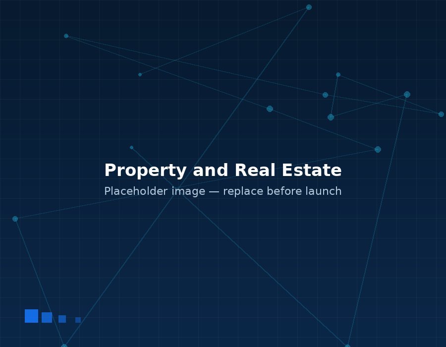 Placeholder image representing the Property and Real Estate industry